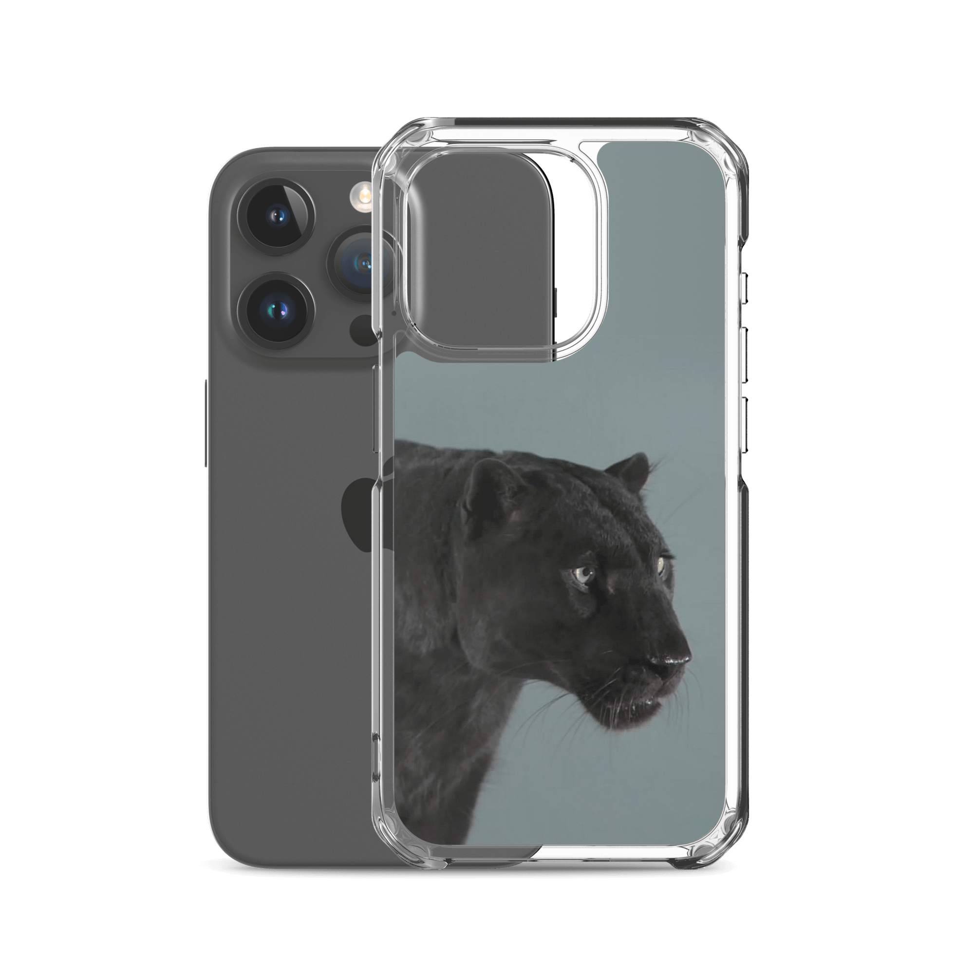 Black-Leopard-Iphone-15-pro Black Leopard Iphone 15 pro clear full case